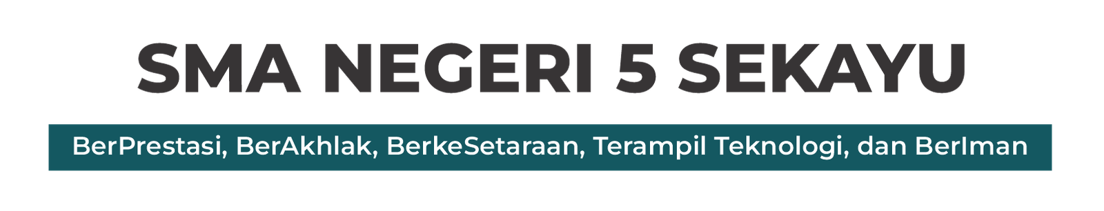 SMA NEGERI 5 SEKAYU